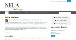 Desktop Screenshot of exchange.nela.org