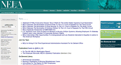 Desktop Screenshot of nela.org