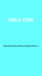 Mobile Screenshot of nela.com